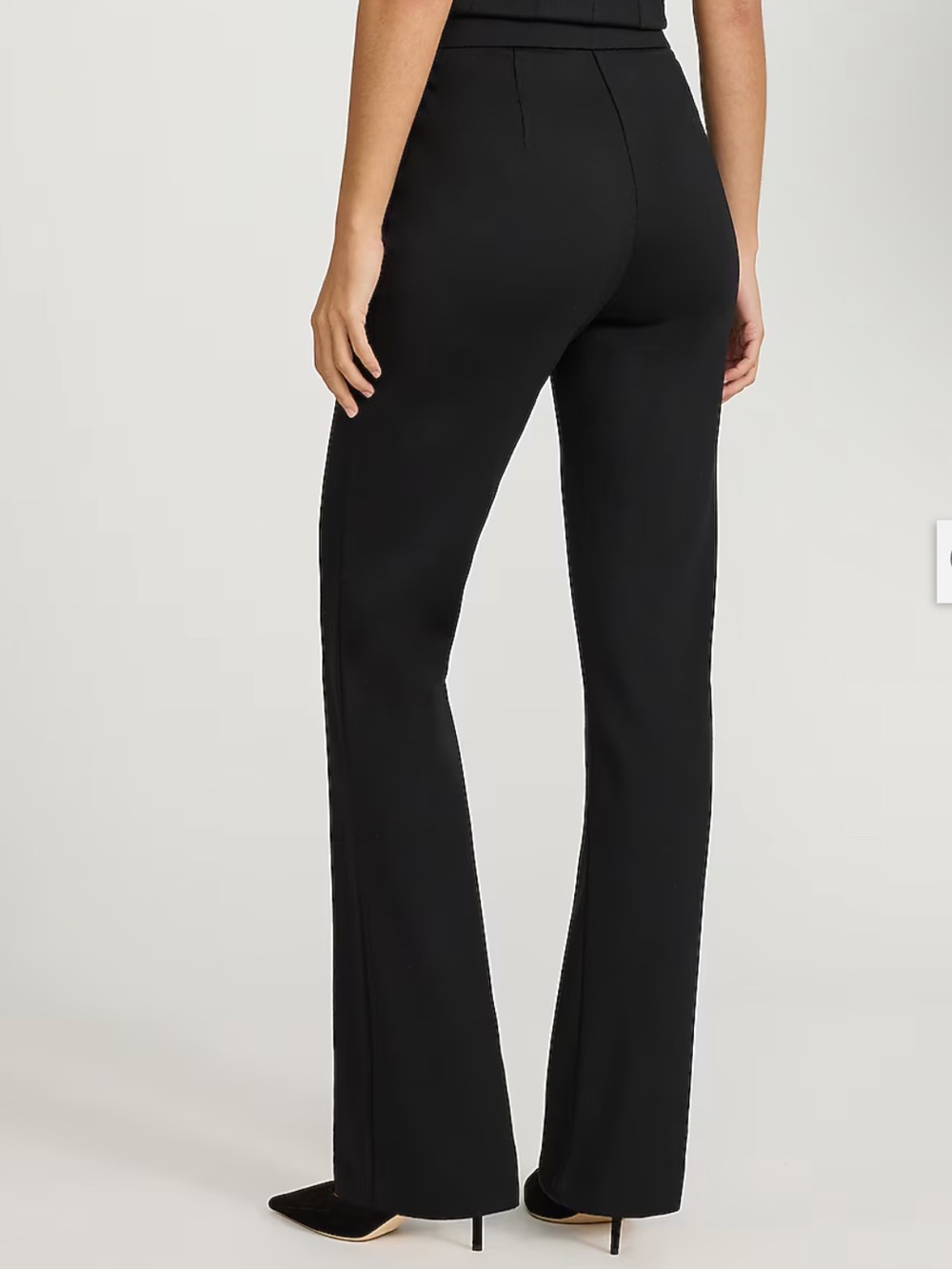 Signature Pull On High Rise Flare Pants